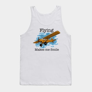 Flying make me smile Tank Top